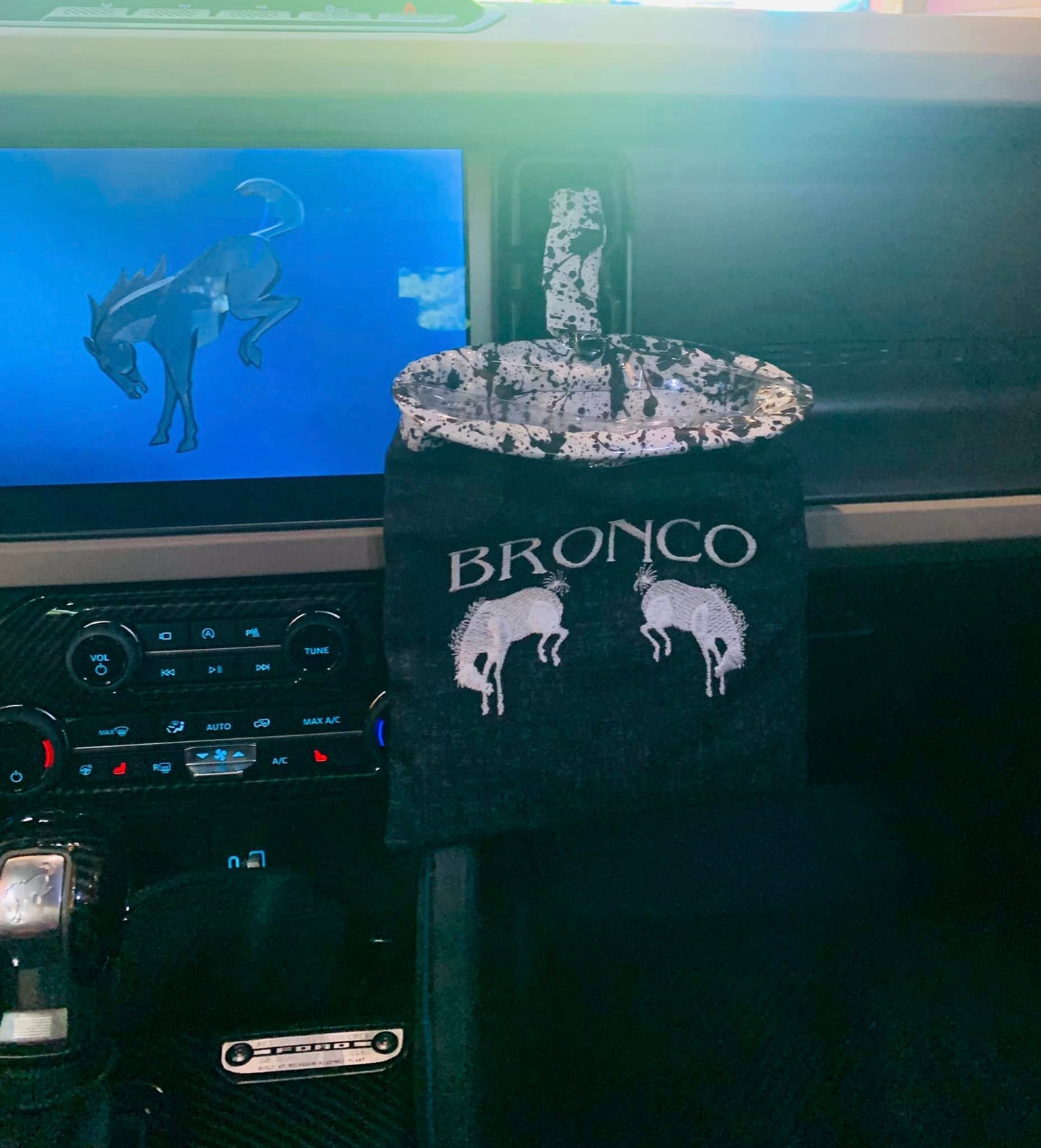 Bronco-Handmade Car Trash Cans-Fully Lined