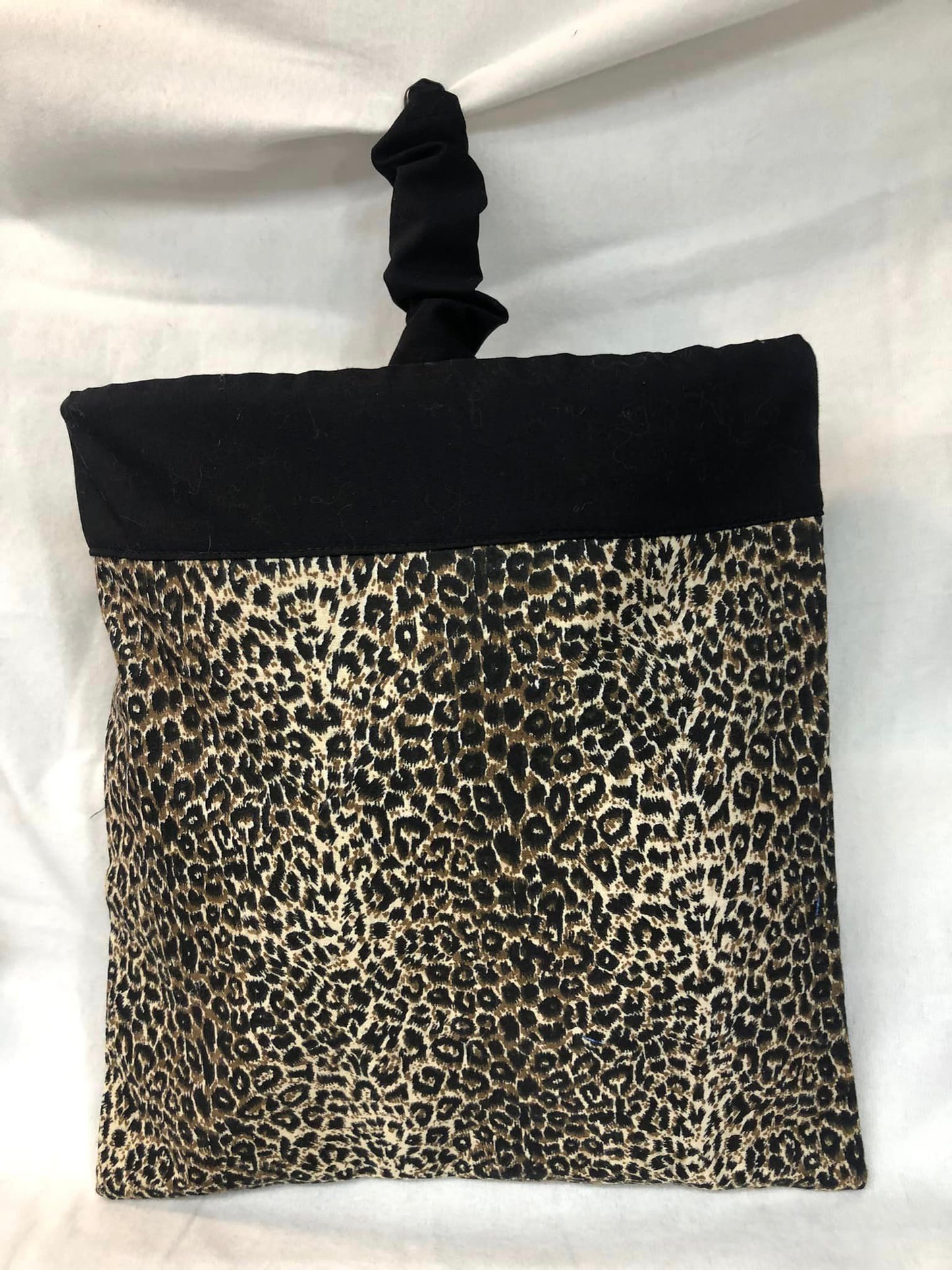 Leopard-Handmade Car Trash Cans-Fully Lined