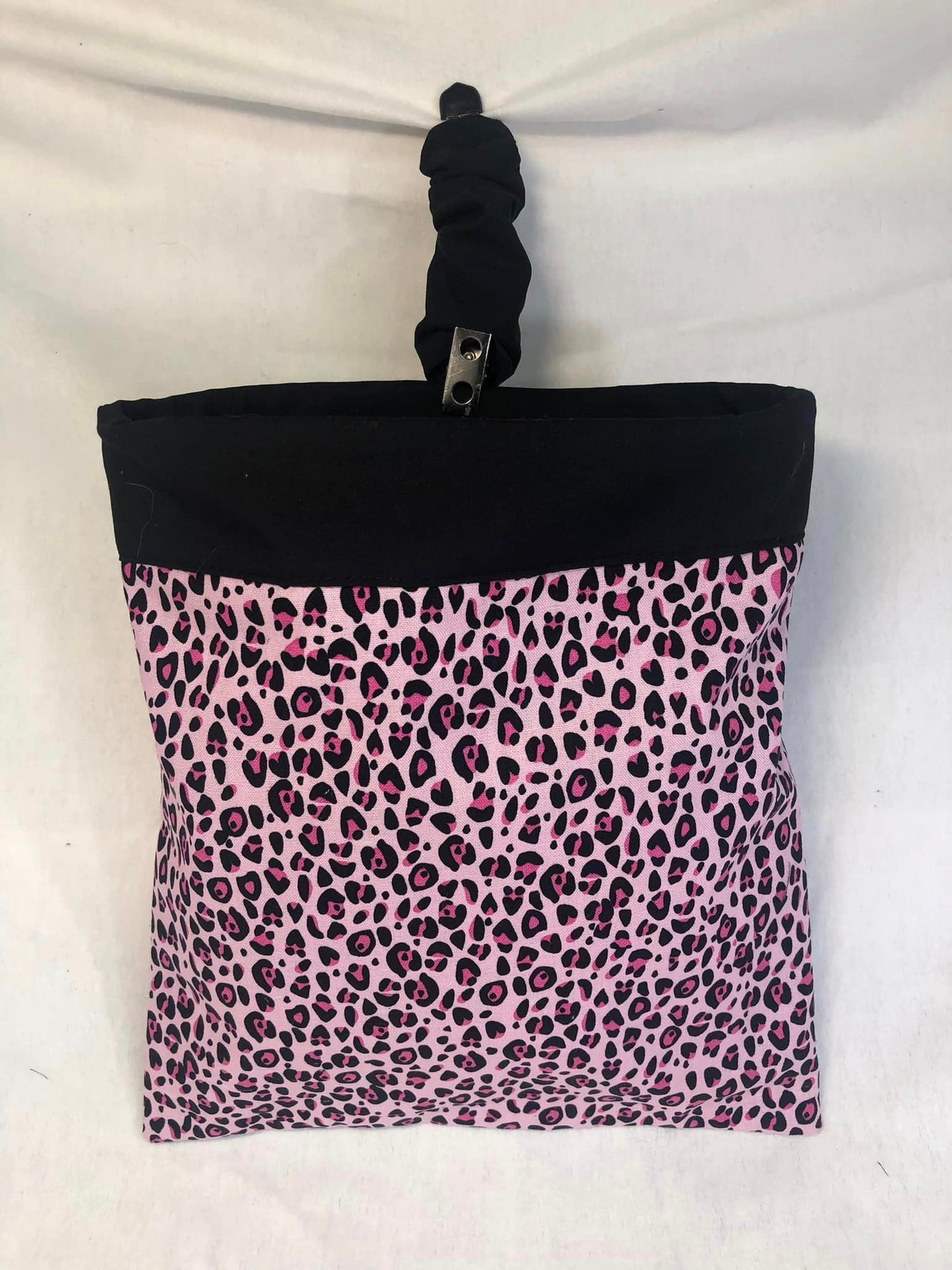 Leopard-Handmade Car Trash Cans-Fully Lined