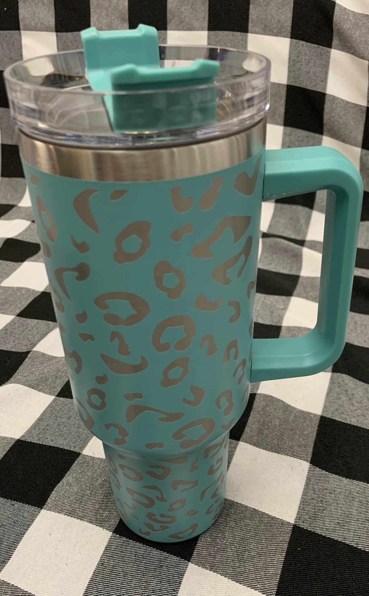 40oz Tumblers- Leopard and Solid Colors