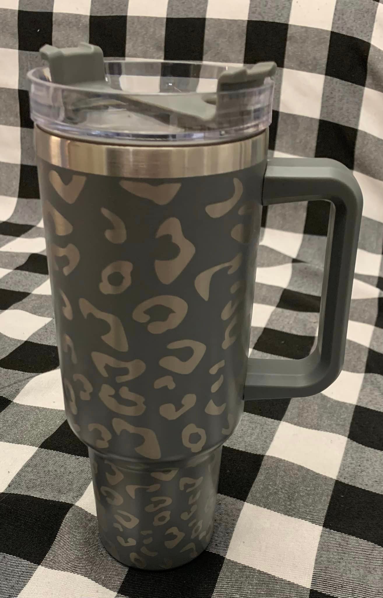 40oz Tumblers- Leopard and Solid Colors