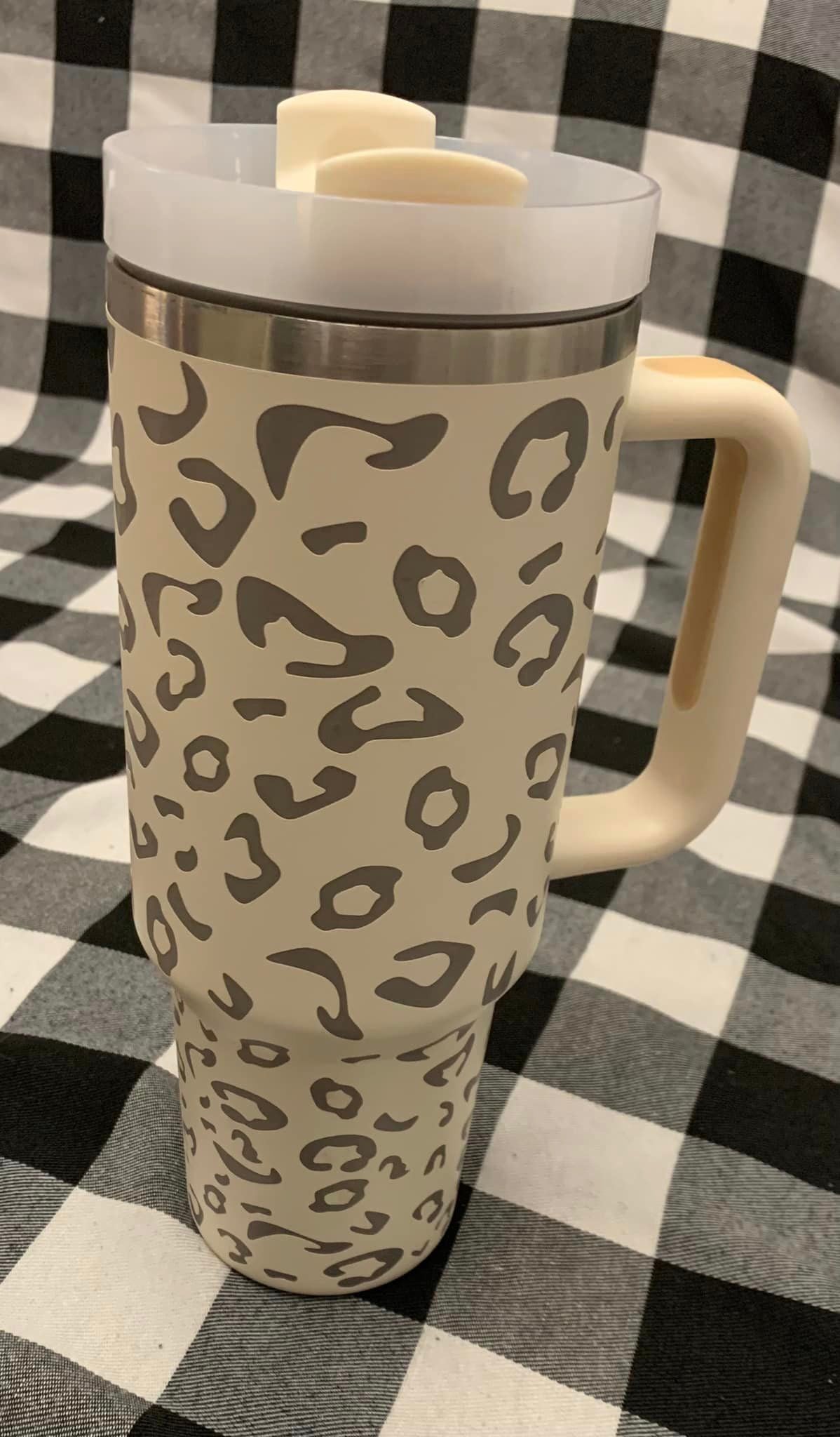 40oz Tumblers- Leopard and Solid Colors