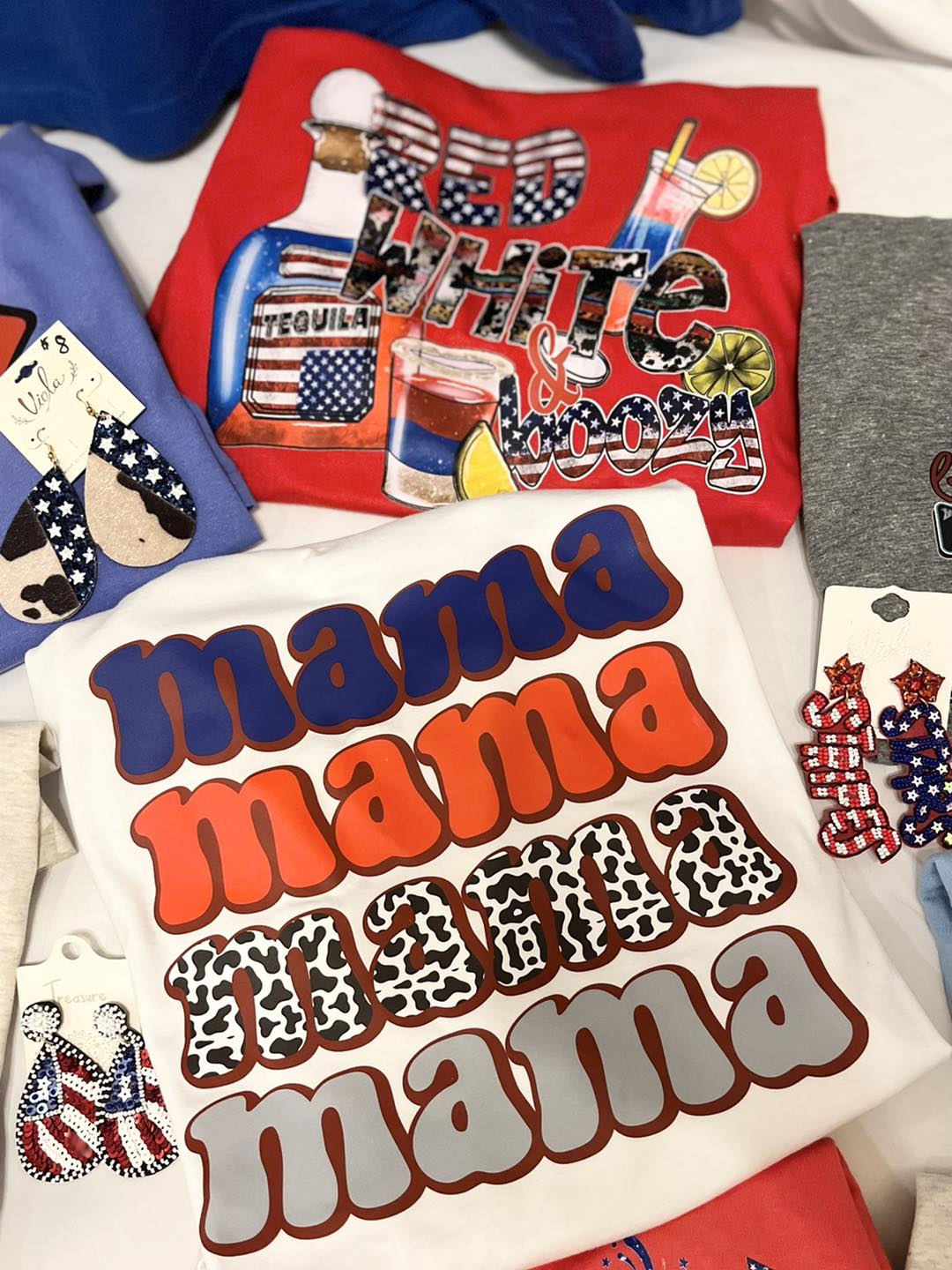 Patriotic Mama Tee