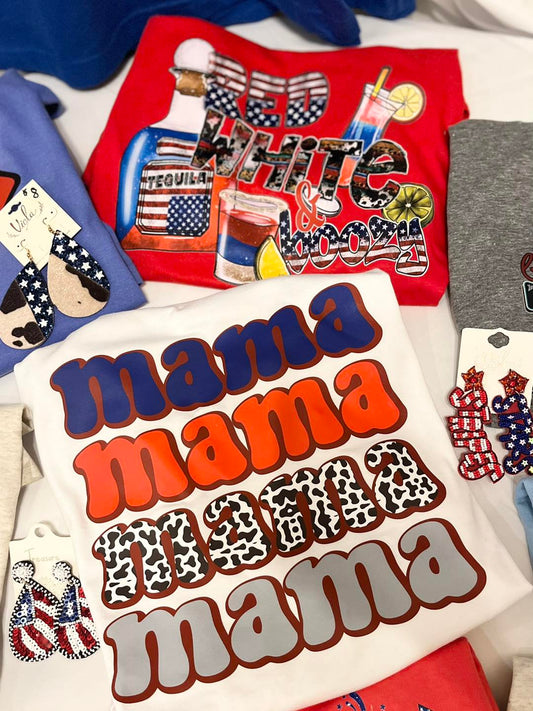 Patriotic Mama Tee