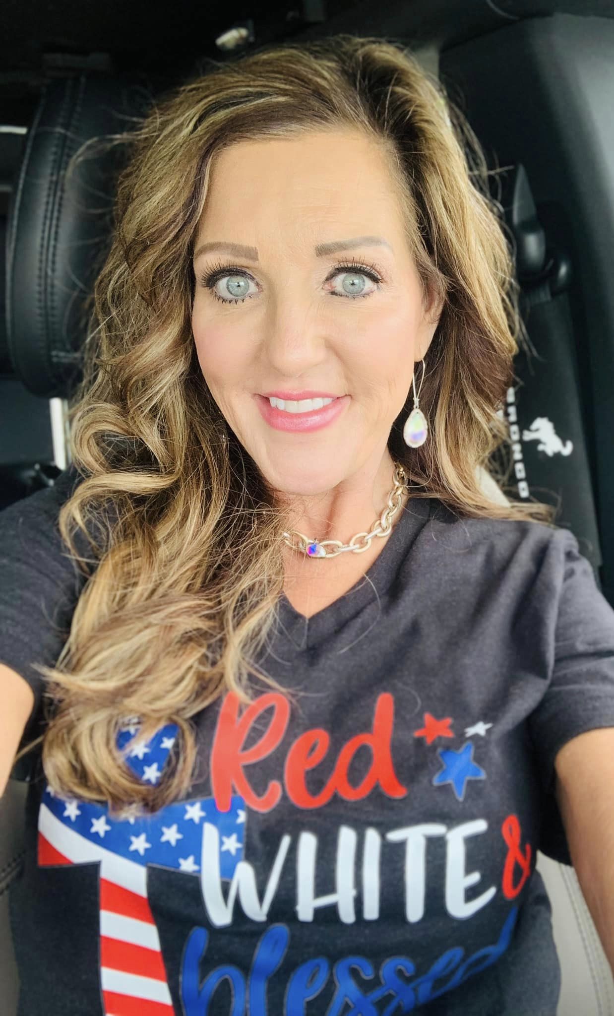 Red White and Blessed Tee