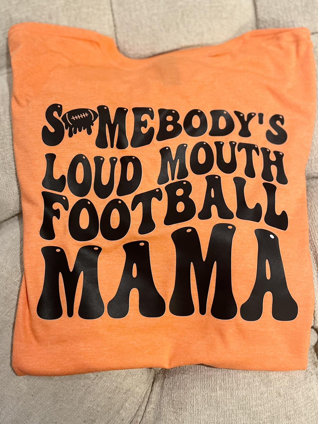 Loud Mouth Football Mama Tee