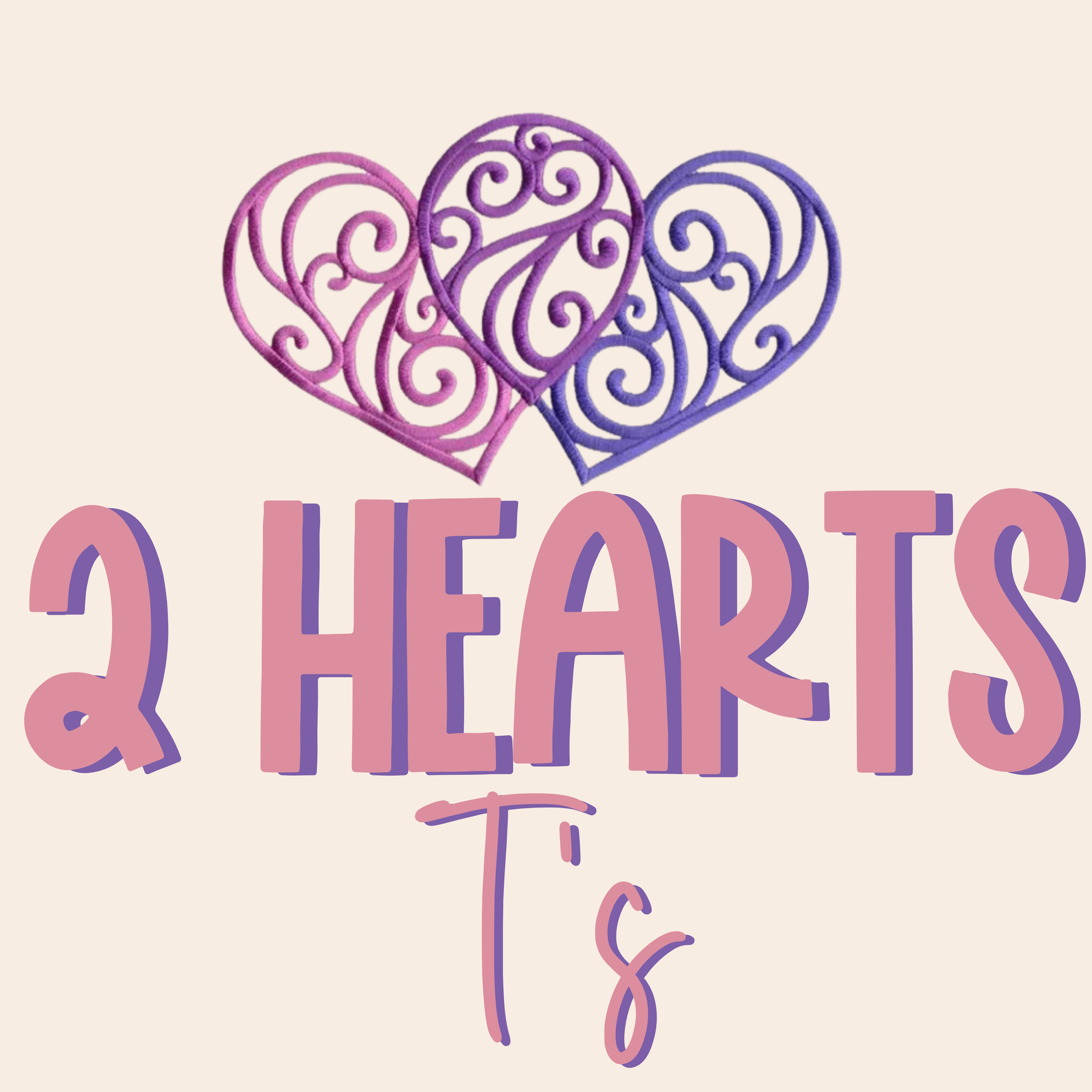 2 Hearts T's