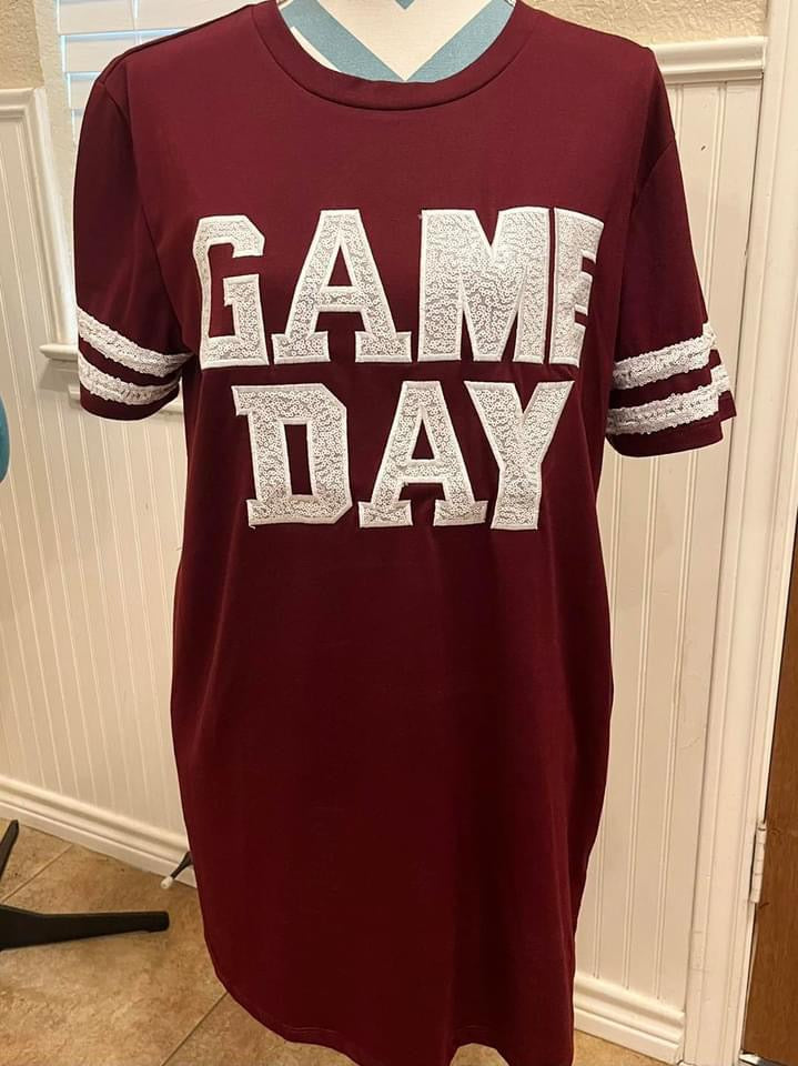 Game Day Tshirt Dress