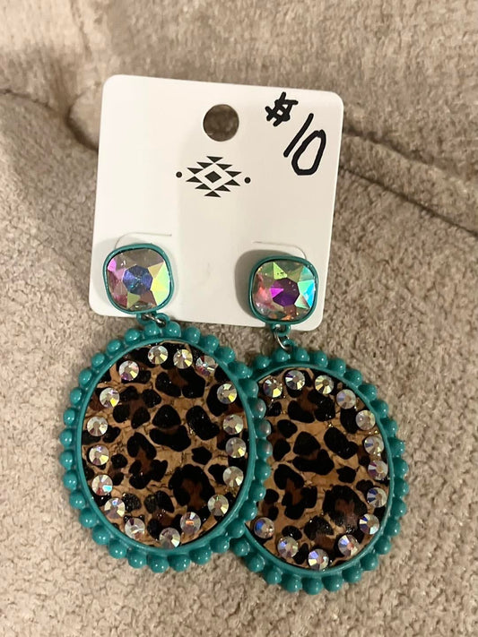 Leopard Earrings